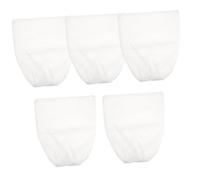 OUNONA 5 Pièces à collecteur de poussière à vide à l'ongle étiqueter clou mec Nails de collection de poussière sacs de rechange pour dépoussiéreur collecteur d'ongles blanche