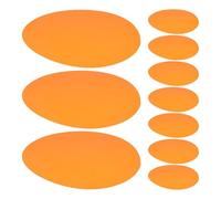 OUNONA 5 Pièces Film Coloré Orange en Pet pour Éclairage D'ambiance, Correction de Couleur Douce et Protection la Fatigue Oculaire, pour Soirées Romantiques