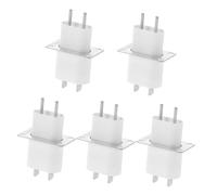 OUNONA 5 Pièces Jonction accessoire micro-ondes raccord magnétron Pièces de prise magnétron pour four à micro-ondes magnétron remplacer la prise pour magnétron four fournitures Plastique