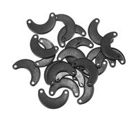 OUNONA 50 Pièces de Boutons Tournants en Fer Noir pour Fixation Robuste de Plaques Arrière de Cadre Photo Système de Fixation Solide pour Cadres Moyens et Grands Accessoires Pratiques