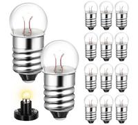 OUNONA 50 pièces Lot de Ampoules Miniatures pour Expériences Électriques Scolaires Petites Lampes LED Durables et Faciles à Installer pour Circuits Éclairage DIY