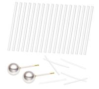 OUNONA 50 pièces Manchons de Protection pour Boucles Oreilles Silicone Transparent Protège Oreilles Hypoallergénique pour Femmes et Pratique et Durable