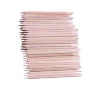 OUNONA 500Pièces Bâtons à Ongles Bois pour Pédicure Applicateurs de Cire Multi Fonctionnels pour Épilation et Beauté