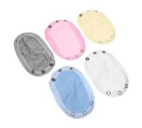 OUNONA 5pièces Extenseur De Body Coton Pour Garçon Fille Rallonge De Combinaison Facile à Utiliser Pour Jumpsuits Extenseur Pratique Pour Couches Doux Et Respirant