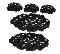OUNONA 5pièces Filet Cheveux Pour Femmes Filets à Cheveux Pour Chignons Couvre-chignon Sans Marque Outil De Coiffure Confortable