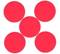 OUNONA 5pièces Film Autocollant Lumineux Pour Spot Led Film Plafonnier Warm Pour Correction De Couleur Et Anti-éblouissement Transparence Pour Ambiance Maison