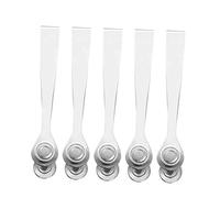 OUNONA 5Pièces Pince à Acier Inoxydable Pince à Escargots à Outil de Cuisine Chaleur Corrosion pour Buffets Repas