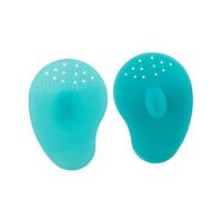 OUNONA 6 pièces Brosse Silicone Visage Nettoyante Douce et Antibactérienne pour Types de Peau Forme Unique et Extensible Usage Quotidien Multifonction pour Visage et Couleur Aléatoire