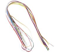 OUNONA 6 pièces Cordon de Tresse Cheveux Coloré pour Filles Accessoires et Sûr pour Tressées Décoration pour Types de Cheveux