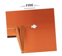 OUNONA 6 Pièces Embouts Tringle Rideaux Décoratifs Plastique Bouchons Finials Faciles à Installer pour Chambre Salon Bureau Accessoires Rideau Élégants et