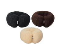 OUNONA 6 pièces Hair Bun Former Nylon Long Loop With Buckle Elastic Hair Bun Making Tool For Women Washable In And