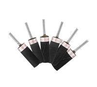 OUNONA 6 pièces Kit Tambours Ponçage Cylindriques Abrasifs Grain pour Outils Rotatifs Accessoire Polyvalent Bois Métal Plastique
