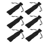 OUNONA 6 pièces Pochette Lot de Sac de Rangement Poussière pour Cosmétiques Bijoux et Parfum Pochette de Voyage Pratique