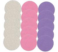 OUNONA 60 pièces Disques de Ponçage Électriques pour Pédicure Roulement Outils de Manucure et Soin des Coffret de Rangement pour Éliminer Callosités et Peau Morte