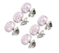 OUNONA 6pcs Boutons de Sécurité Invisibles sans Couture pour Encolure de Robe et Costume, Faciles à Assortir, Matériaux Plastique et Acier Inoxydable, pour Occasions Décontractées