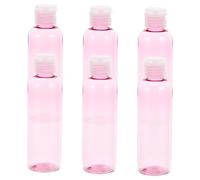 OUNONA 6pièces Bouteilles De Voyage Souples Multifonctions Flacons De Maquillage Étanches Fournitures De Voyage Pour Produits De Toilette Shampoing Crème Gel