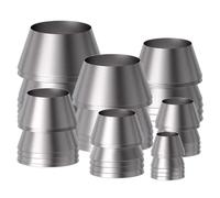 OUNONA 7 pièces Jeu de Coins Métalliques pour Marteau Accessoires de Fixation de Manche Outils de Réparation Robustes et Faciles à Installer pour Charpentiers et Bâtisseurs