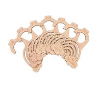 OUNONA 7 pièces Séparateurs de Penderie Garçon Fille Diviseurs Vêtements pour Garçon Fille Organiseur Pratique pour Armoire Rangement Facile des Habits Dinfant