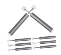 OUNONA 8 pièces Amortisseur Poubelle Hydraulique Silencieux pour Fermeture Douce Amortisseur de Porte de Meuble Tampon Piston pour Bac à Déchets Installation Facile