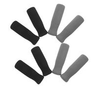 OUNONA 8 Pièces Cane Handle Covers Padded Replacement Grips For Crutches And Walkers Anti-skid Foam Sleeves Hole Comfortable Hand Protection And Fit