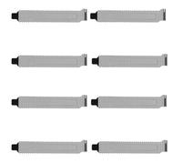 OUNONA 8 pièces Couvercles Pci Peint Noir avec Vis Protection Antipoussière pour Emplacements Pci de Boîtier Ordinateur Kit de Plaques de Remplacement pour Slots Desktop