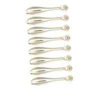 OUNONA 8 pièces Outils de Massage pour Yeux Visage de Crème Contour des Yeux Spatule de Massage pour Soin Visage Fatigue Oculaire Matériaux et Pmma