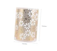 OUNONA Abat-jour Lin Naturel pour Plafonnier Style Rétro Moyen Accessoire Lumineux Décoratif pour Salon et Chambre