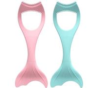 OUNONA Accessoire Mascara en Silicone 2pcs, Outil de Maquillage des Yeux Multifonction pour Aide Maquillage des Cils, Brosse à Cils Protection pour Mascara, pour Filles