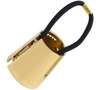 OUNONA Accessoire Queue de Cheval en Métal Boucle Dorée Élastique Cheveux pour Femmes Support et Pinces Cheveux pour Coiffure Sophistiquée