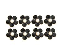 OUNONA Accessoires à Clip Fleur Camélia Diy En Alliage Solide Pour Décoration Chaussures Et Vêtements, Lot De 8 Pièces, Usage Personnalisé Mode Femme Éclatante