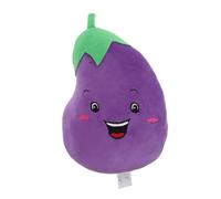 OUNONA Adorable Peluche D'aubergine en Forme De Légume pour Enfants, Décoration De Chambre pour Garçons Et Filles, Idéale pour La Sieste Ou Les Voyages