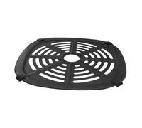 OUNONA Air Fryer Replacement Tray Non Stick Grill Pan With Corner Guards Dishwasher Safe For Grilling Baking Frying Roasting Vegetables Fish Chicken