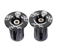 OUNONA Alliage D'aluminium Bouchons de Guidon Vélo, 1 Paire | Vtt et Guidons Relevés, Bords Sûrs, Remplacement Rapide des Embouts Manquants