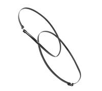 OUNONA Anneaux fixes pour ventilateur, bague de retenue ventilateur en plastique noir, 2pcs, conçus pour ventilateurs 18 pouces, diamètre de grille 50cm, pour ventilateur électrique