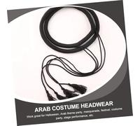 OUNONA Arab Scarf Rope Headband With Tassel Arabian Costume Accessory For Desert Wrap Rope For Middle Eastern Theme Parties And Halloween
