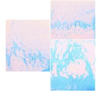 OUNONA Autocollants Lettres Métalliques 3 Pcs Autocollants Alphabet Vinyle Holographique pour Boîte aux Lettres Extérieure Étanches Décoration Créative