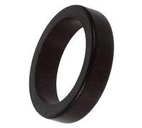 OUNONA Bague en Bois Vintage Solide Design Simple et Rétro, Décoration des Doigts comme Présent Noces de Bois pour Couples Élégants