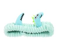 OUNONA Bandeau pour Cheveux Adulte Dinosaure Cartoon Vert Anis, Élastique Doux pour Spa et Soin Visage, Accessoire Cheveux Femmes et Adolescentes, Bandeau Maquillage Confortable