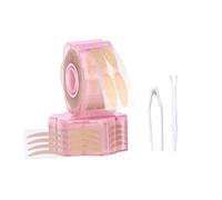 OUNONA Bandes Adhésives Transparentes Double Paupière Sans Trace avec Pince et Fourchette Accessoires Beauté pour Yeux Femmes Adhésif Puissant pour Regard Naturel