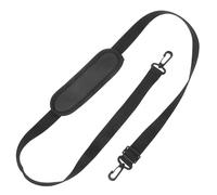 OUNONA Bandoulière Solide en Nylon Réglable Coussinets Épaules, Large Style Résistant à l'usure, pour Sacoche Ordinateur Portable et Paquet à Main Noir