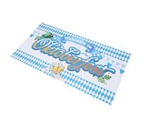 OUNONA Bannière Décoration Oktoberfest pour Fête Bière Bavaroise Toile Légère pour Photo et Arrière-plan Festif Intérieur Extérieur