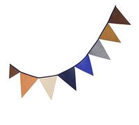 OUNONA Bannière Triangle Non Tissé pour Décoration de Mariage Anniversaire et Fête Accessoire et