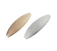 OUNONA Barrette à Cheveux à Ressort Longue Ovale 2Pcs Pince à Cheveux Accessoire de Mode pour Fille et Femme