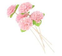 OUNONA Bâtonnets Diffuseurs D'arômes Géants en Rotin Rose 5 Pièces pour Diffuseur D'huiles Essentielles sans Flamme Décoration Maison Aromathérapie
