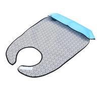 OUNONA Bavoir Adulte Réglable en Éponge Grand Bavoir pour Personnes Âgées Anti-Salissures Pratique Repas Quotidiens Fournitures pour Patients Design Coloré Accessoire de Vie Quotidienne