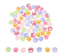 OUNONA Blanc Cassé Rose Bleu Jaune Fuchsia Vert Violet pour Décoration Chaussures Bracelets DIY et Fêtes