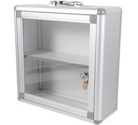 OUNONA Boîte à Médicaments Murale Capacité Importante Rangement Verrouillable Pratique pour Maison Bureau et Extérieur Boîte Pharmacie Compacte Facile Accès