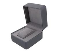 OUNONA Boîte à Montres pour Hommes Boîtier Simple Support De Rangement pour Montres Organisateur pour Hommes Et Femmes Présentoir à Bijoux avec Couvercle Étui pour Alliances Bleu