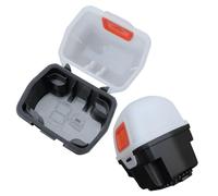 OUNONA Boîte à Phares Portable en Plastique 2pcs pour Camping Extérieur, Support de Rangement Multifonctionnel pour Lampes Frontales LED, Accessoire Pratique pour Camping