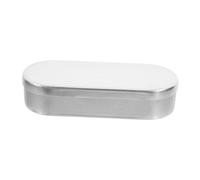 OUNONA Boîte de Rangement Aluminium pour Étui Portable Durable et Compact Support Multifonction pour à et Usage